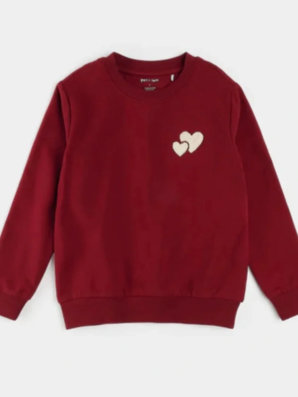 Petit Lem Baby Heart Sweatshirt 24 Months